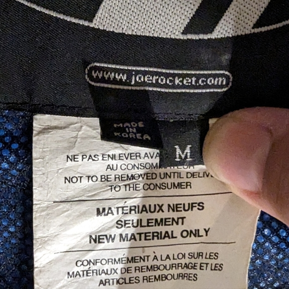 Joe Rocket ballistic mesh black motorcycle jacket - Men's M - Picture 5 of 5